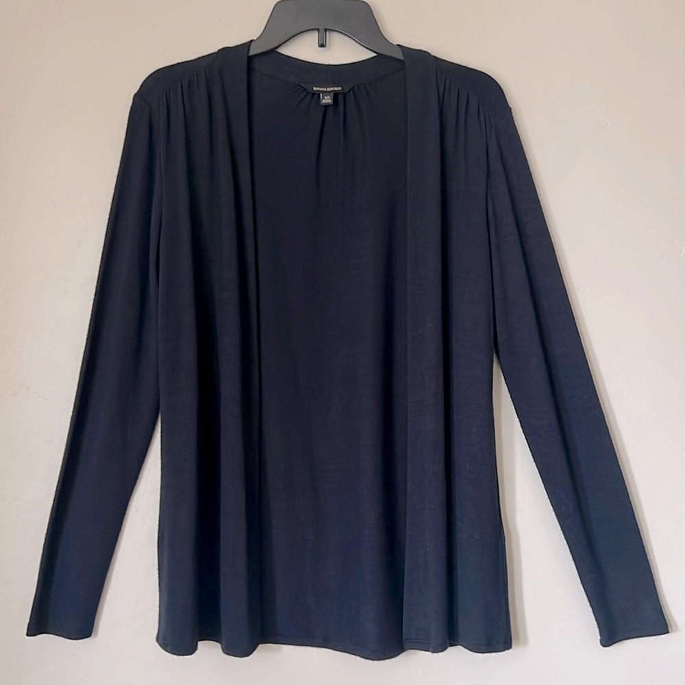Banana Republic Open Cardigan Navy Blue XS